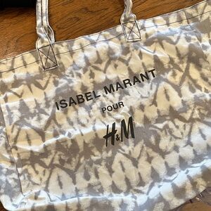 Isabel Marant pour H&M Gray Patterned Tote